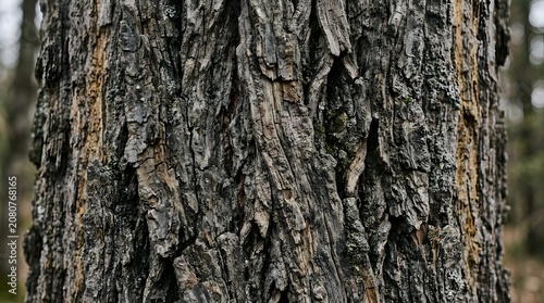 Weathered Tree Bark Close Up - High Resolution Background