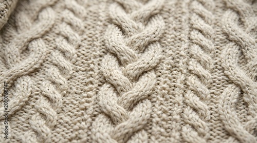 Knitted Wool Sweater Texture - High Resolution Background