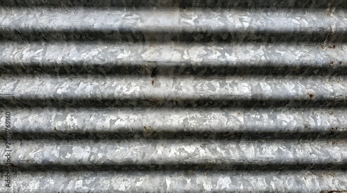 Galvanized Metal Sheet Texture - High Resolution Background
