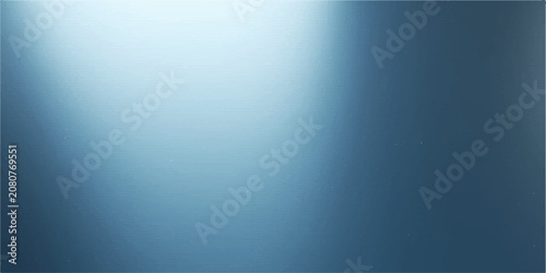Abstract light blue background with rays, brushed metal texture, silver and gray aluminum stainless steel surface, metallic gradient pattern, chrome iron backdrop wallpaper design illustration