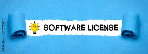 Cuadro en lienzo Software License