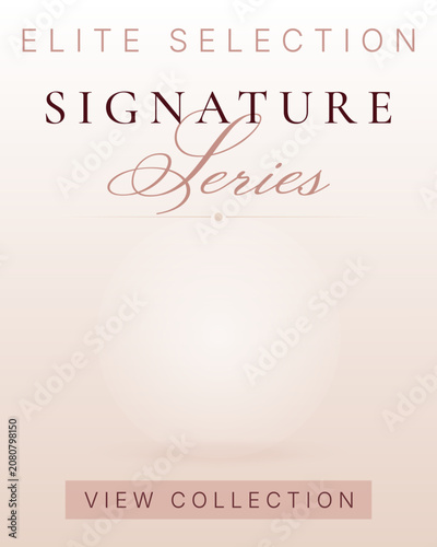 Elite Selection Signature Series Luxury Promotion Template
