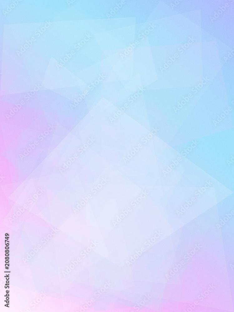Obraz premium Soft blue and purple abstract gradient with faint geometric shapes creates a calm, modern background, ideal for tech, wellness, and website layouts with copy space.