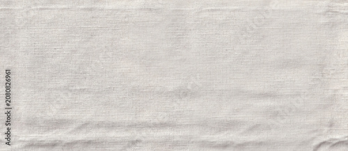 beige canvas weaving texture with soft wrinkles