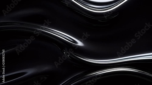 Abstract flowing liquid surface