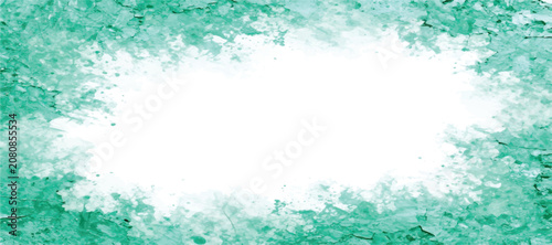 Abstract Grunge Paint Frame with Distressed Ink Splash Texture for Background and Design.