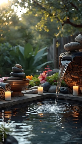 fountain in the park