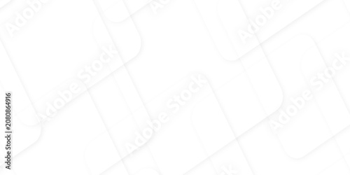 Abstract white and gray line background design. squares in bright light with soft shadows as pattern. paper texture design Modern and geometric design.