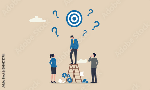 Obraz na płótnie Mistake and meeting teams together disappointment or mission fail, hopeless on u