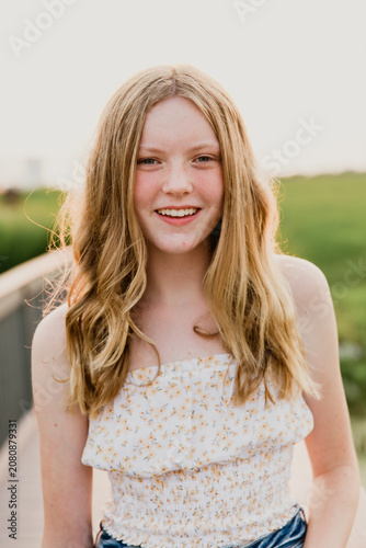 portrait of a young woman