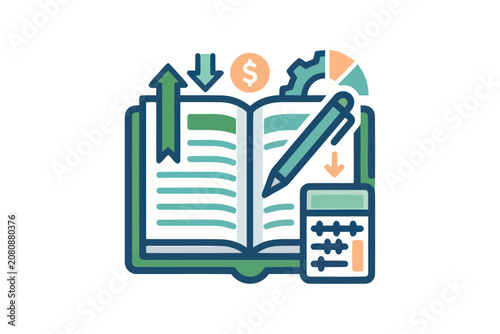 Accounting and Financial Analysis Icon