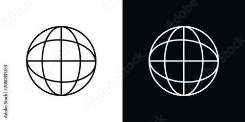 Website icon line vector collection