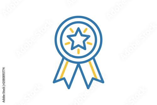 Award Ribbon Star Icon