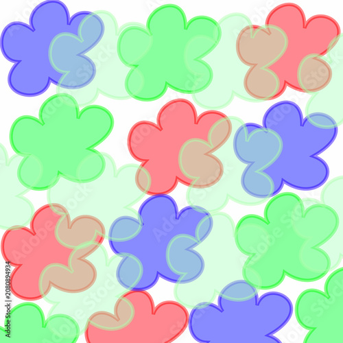 colorful flower background