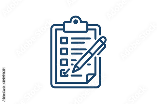 Clipboard Checklist Icon