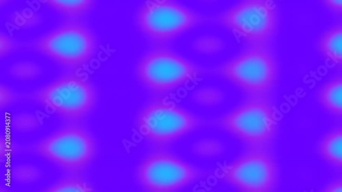 Abstract Neon Grid Pattern Loop