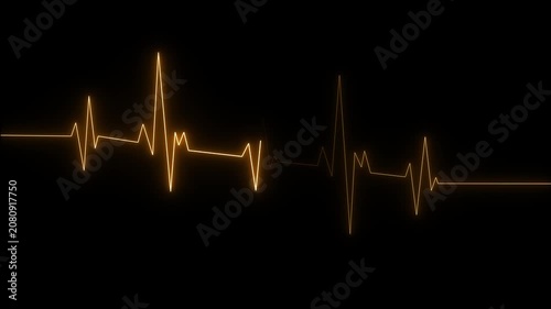 Heartbeat line interface, medical healthcare data technology concept health, computer rhythm graph health care electronic digital, graphic, futuristic death visualization research.