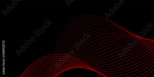 Quadro em tela Abstract background with lines