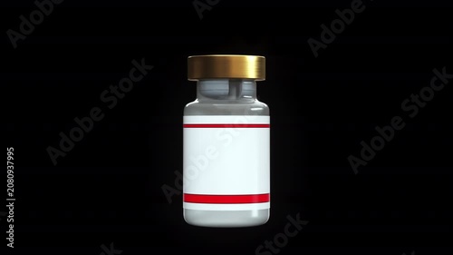 Corona Virus Covid-19 Vaccine Rotation Loop