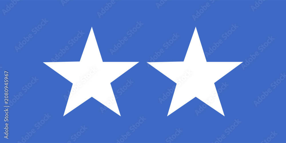Obraz premium Star seamless pattern. White stars on blue background, USA, America flag. Memorial day.