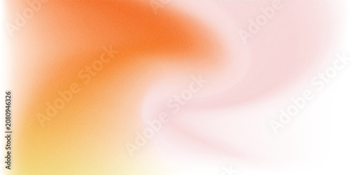 Cuadro en lienzo Amazing Yellow Orange White Blur Gradient With Noise Grain Textured, Good For Flyer, Poster, wallpaper vector ilustration