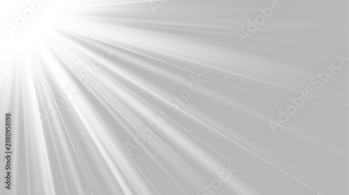Εκτύπωση καμβά Vibrant disco lighting background with radiant stage rays, dazzling spotlight pr