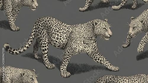 portrait of a leopard