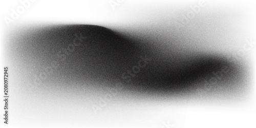 Slika na platnu A dark, smoky brush stroke with a gradient effect, appearing as a cloud of particles