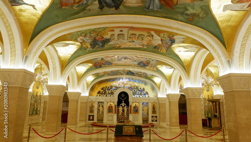 Fotografía The crypt of the temple of St Sava, Belgrade, Serbia