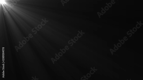Glitter Shiny Bright Flare Light Rays Animation Isolated – CC Light Rays Effect 4K Motion Graphics