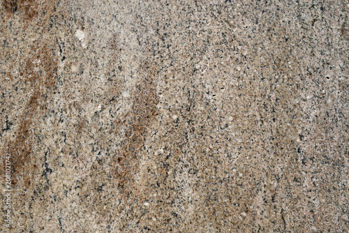 Konstfotografi Warm beige granite texture with fine mineral grain and subtle crystalline pattern