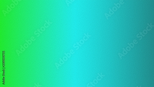 Abstract green to cyan gradient background with fine grain texture.