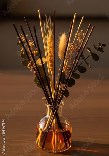 Woven Reed Diffuser Reeds in Glass Bottle