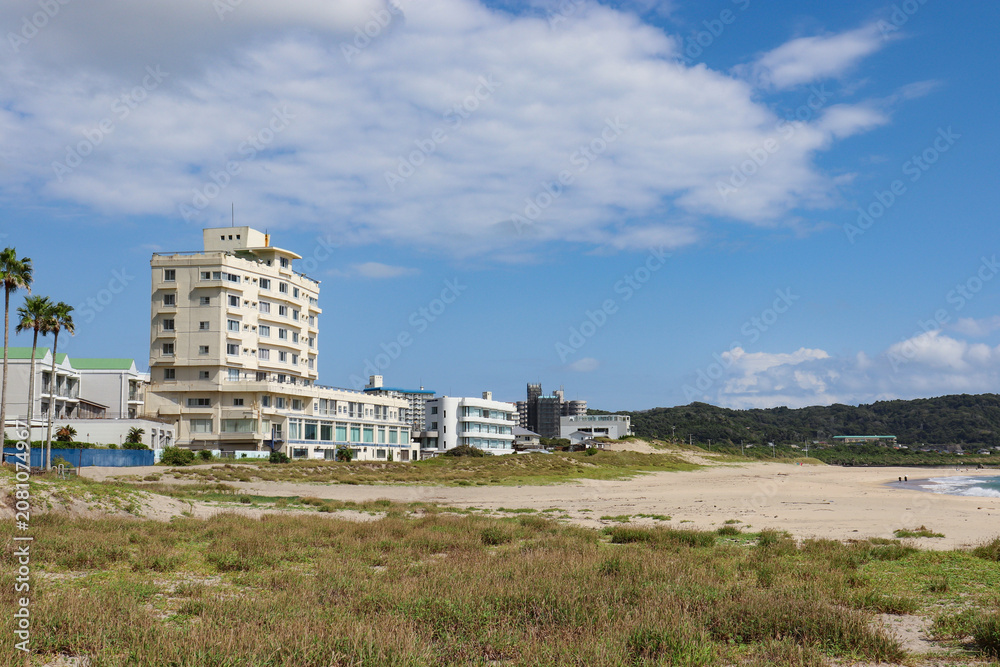 Fototapeta premium 浜海岸(千葉県御宿町)