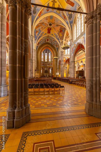 Fényképezés Peter and Paul cathedral interior in Osijek, Croatia