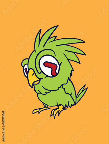cute character illustration with japanese style for kaijune event