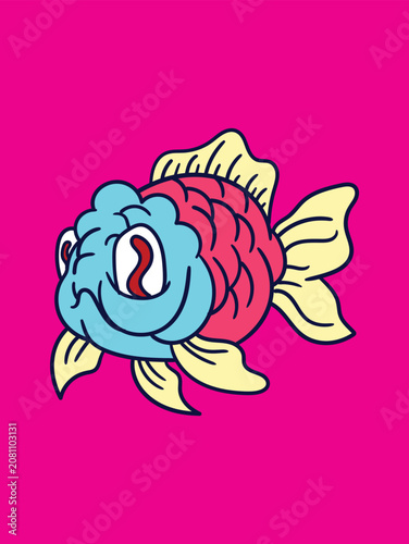 cute character illustration with japanese style for kaijune event