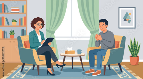 Psychotherapy Session with Professional Counselor
