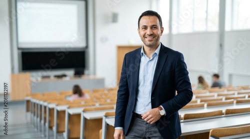 portrait of a lecturer