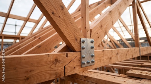 truss, roof, construction, timber, wooden, carpentry, beam, structural, architecture