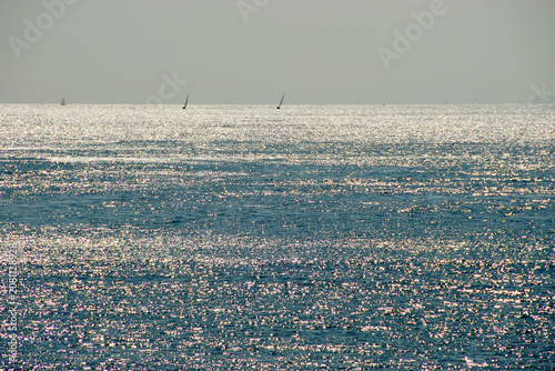 輝く海　グラフィック素材