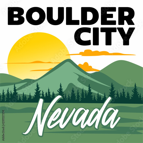 Boulder City, Nevada, with its captivating and stunning natural scenery