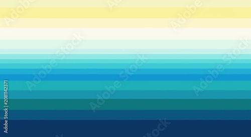 Abstract Gradient Stripes: Yellow, Blue, Teal, Navy Horizon