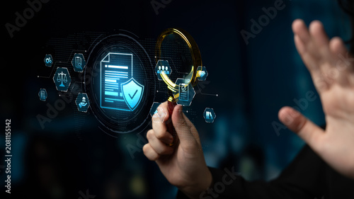 Obraz na płótnie Compliance ensures alignment with standards, laws, and policies