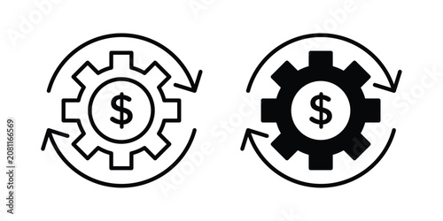 Fotografía Cost optimization icon