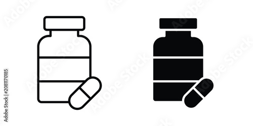 Tableau sur toile Supplement icon