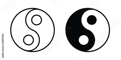 Yin yang icon