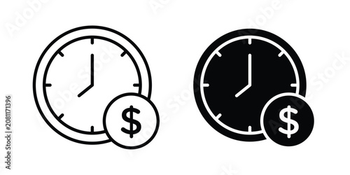 Time is money icon