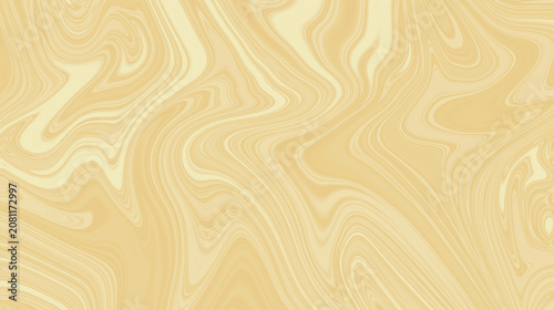 Abstract golden yellow liquid marble pattern for background with background