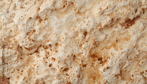 Warm Beige Natural Marble Texture Background with Organic Stone Surface Pattern